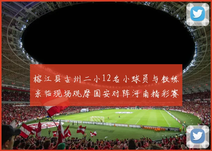 榕江县古州二小12名小球员与教练亲临现场观摩国安对阵河南精彩赛事